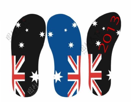 澳大利亚拖鞋图片