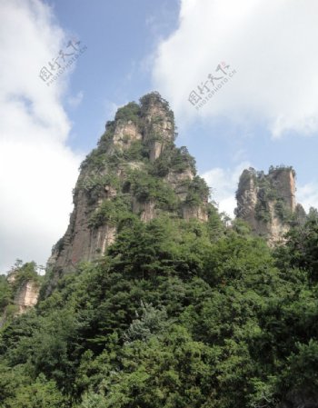 张家界山景图片