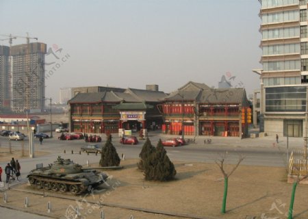 天津古文化街南口图片
