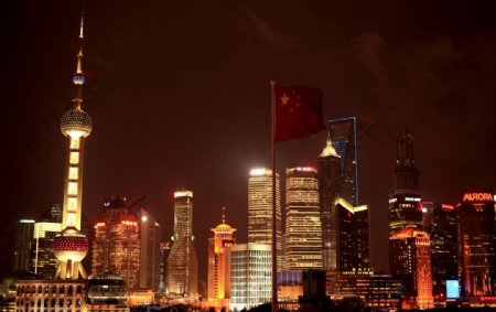 上海外滩夜色图片
