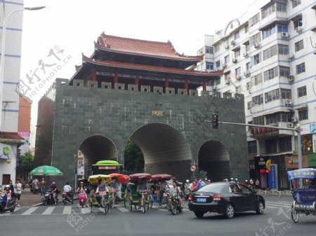 漳州古城门图片