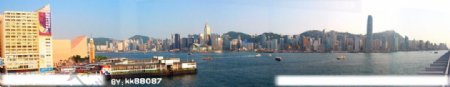 香港尖东海傍图片