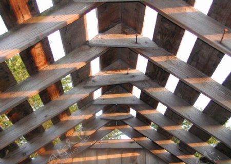 木质房屋建筑图片