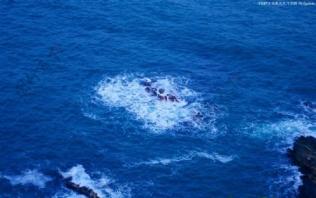 南澳风光蓝色海洋图片