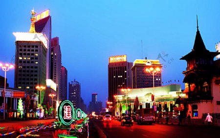 哈尔滨中山路图片
