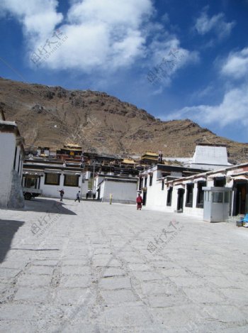 西藏日喀则扎什伦布寺图片