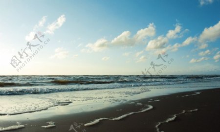 海滩风光图片