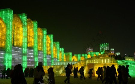 哈尔滨冰雪节图片