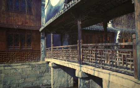 枫泾廊桥图片