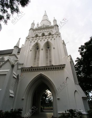 新加坡特色教堂图片