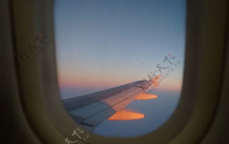 飞机外景图片