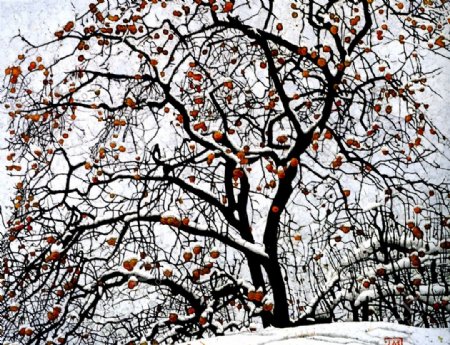 冬树图片