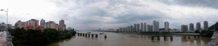 福州洪山桥全景图片