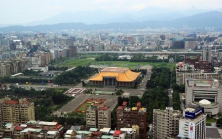 孙中山纪念堂的外景图片