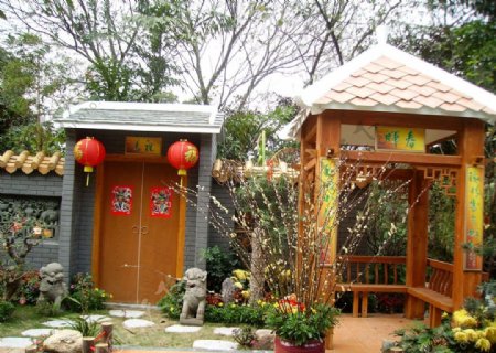 民居建筑中国建筑传统民居园博会图片