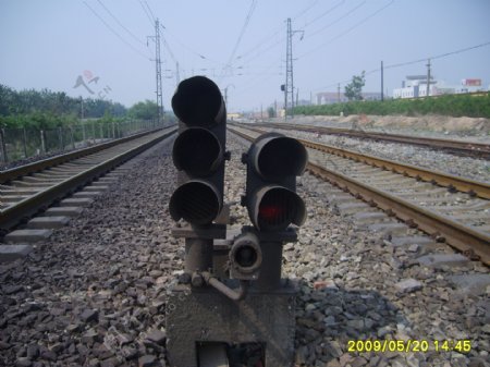 铁路信号灯图片