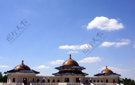 内蒙古成吉思汗陵图片