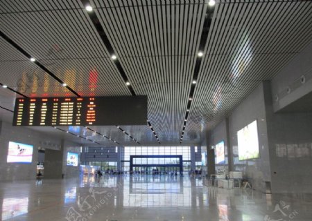 绍兴北站动车站图片