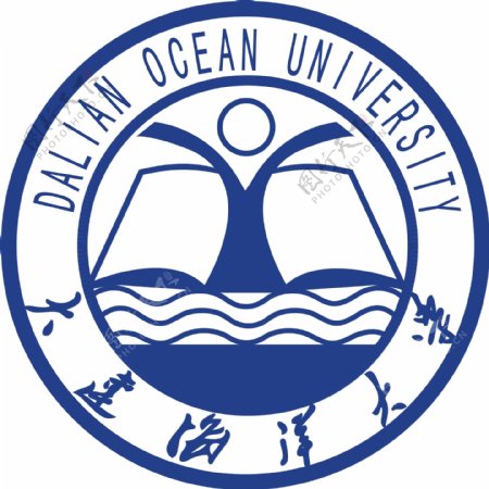 大连海洋大学校徽图片
