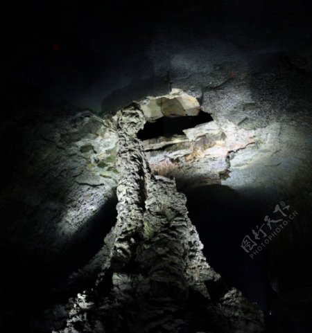 济州岛石头洞穴图片