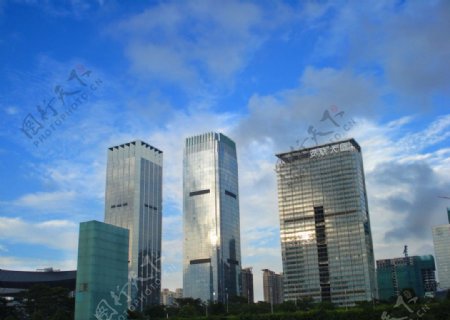 深圳中央商务区风光图片