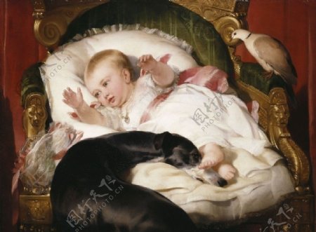 幼年时代的维多利亚公主图片