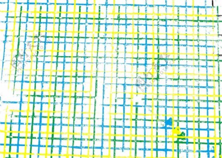 黄绿调网格底纹图片