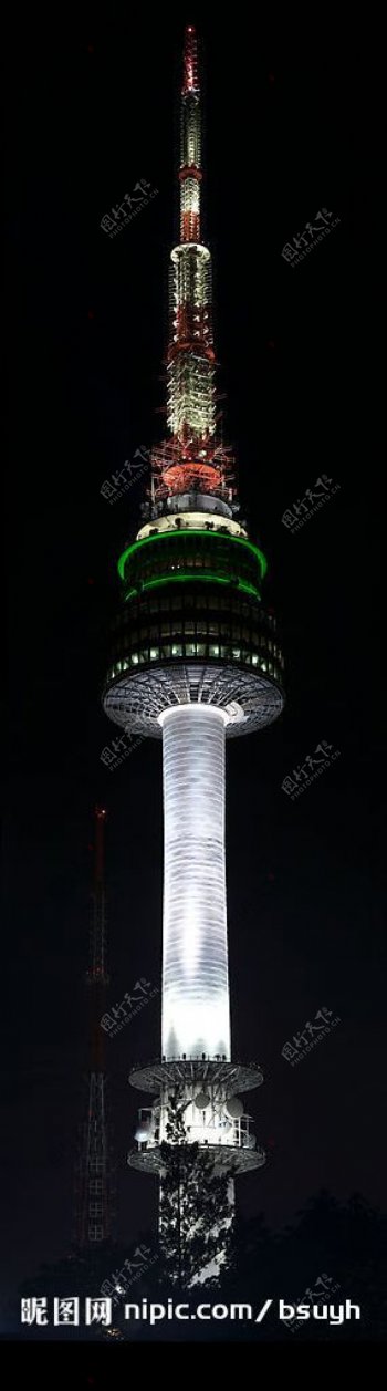 汉城灯塔图片