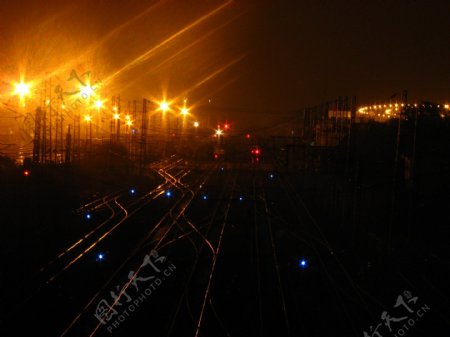 武昌东站之夜图片