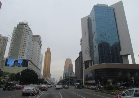 深圳罗湖街头景观图片