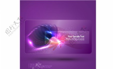紫色动感矢量背景图片