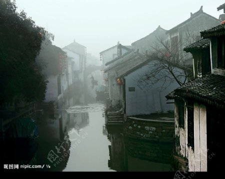 中国第一水乡周庄图片