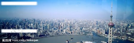 上海俯瞰图图片