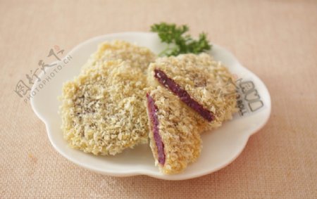 紫薯天妇罗图片