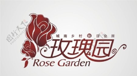 玫瑰园图片