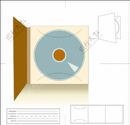 CD包装盒包装图片