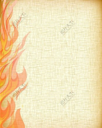 燃烧的火焰纸张图片