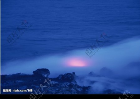海底火山爆发图片