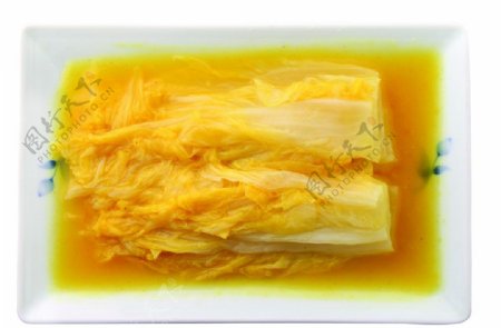 汤汁大白菜图片