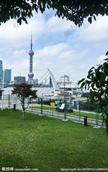 上海滨江绿地东方明珠图片