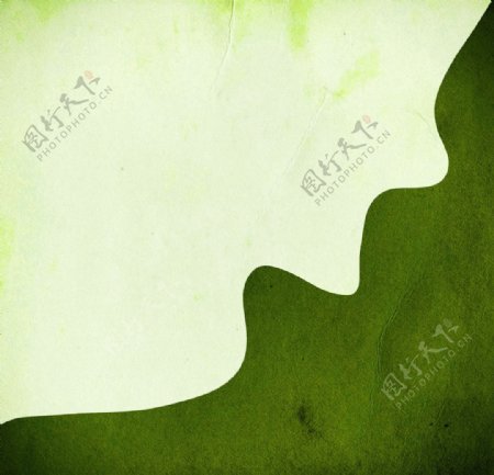 绿色波浪纸纹图片