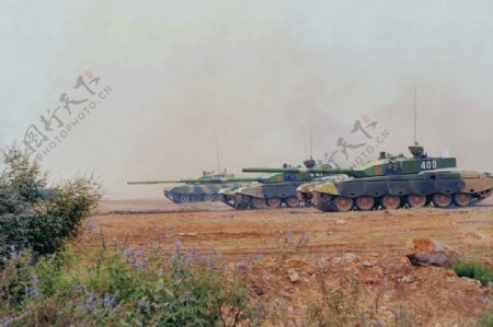 99式主战坦克图片
