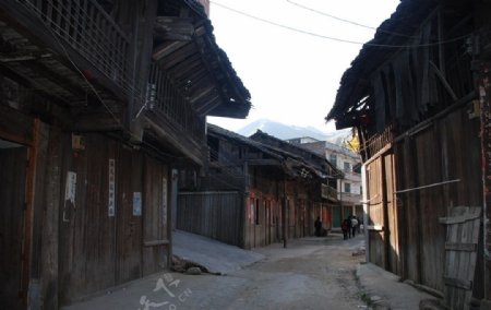 瑶族古街景色图片