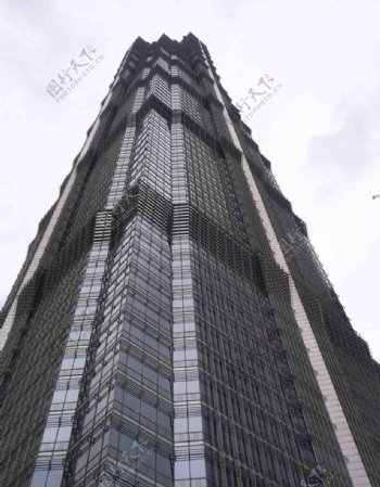上海428米高度的金贸大厦图片