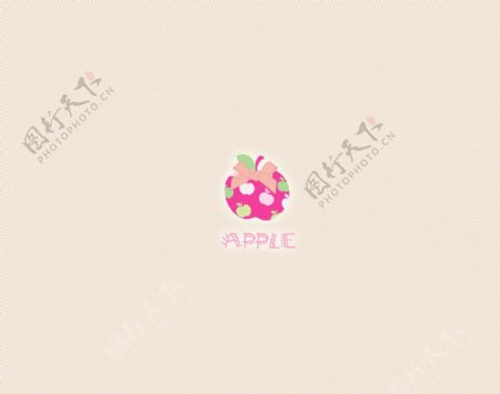 苹果背景图片
