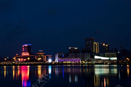 澳门金沙赌场夜景图片