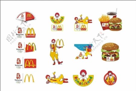 麦当劳标识标志图标图片
