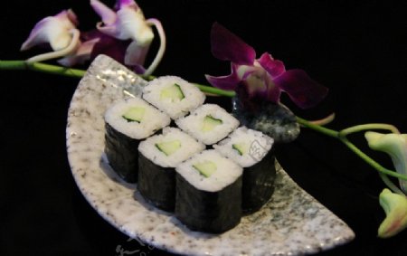 青瓜寿司卷图片