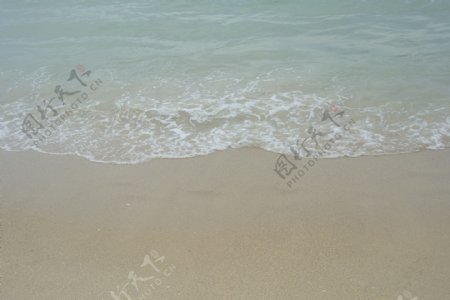 海边的沙滩图片