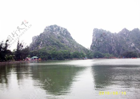 广西陆川龙珠湖图片